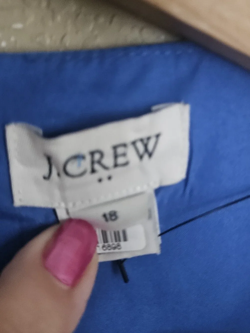 J. Crew Size 18 Sheath Dress Polished Wardrobe Piece Colbalt Blue Prodessional